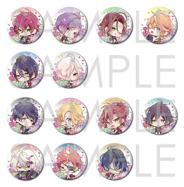 Rejet Collection フラワーヴァンパイア缶バッジ | 乙女向け通販サイト