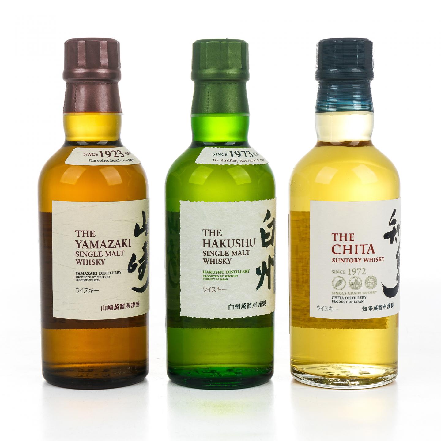 未開栓 ウイスキー6本セット 山崎 1923 知多 1972 白州 1973