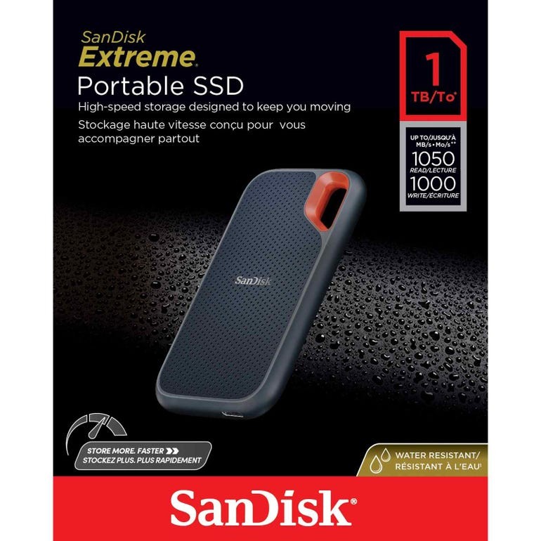 SanDisk Extreme Portable SSD 1TB未開封 SanDisk Extreme Portable