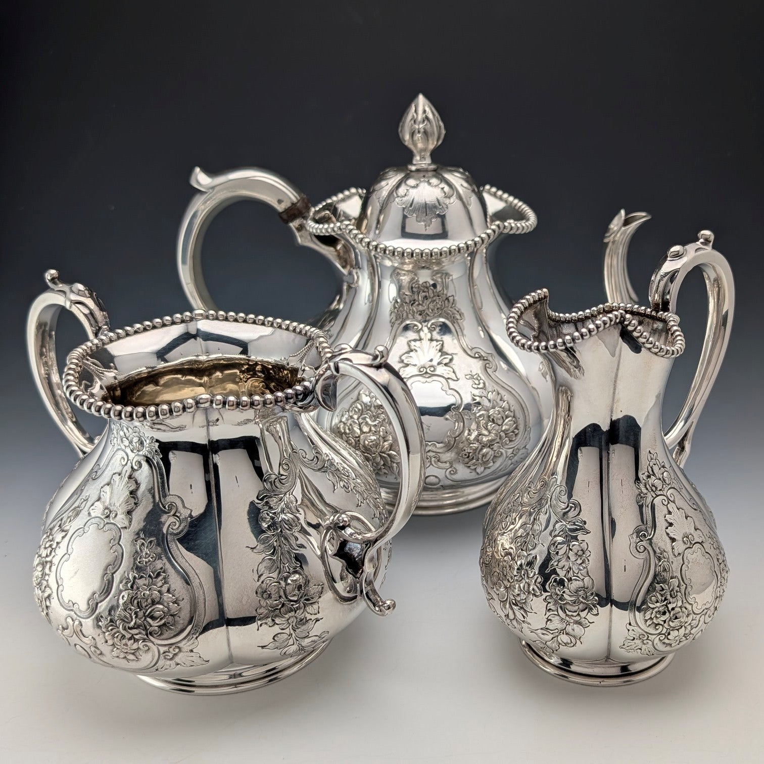 アンティークInternational Silver ティーセット とおまけ