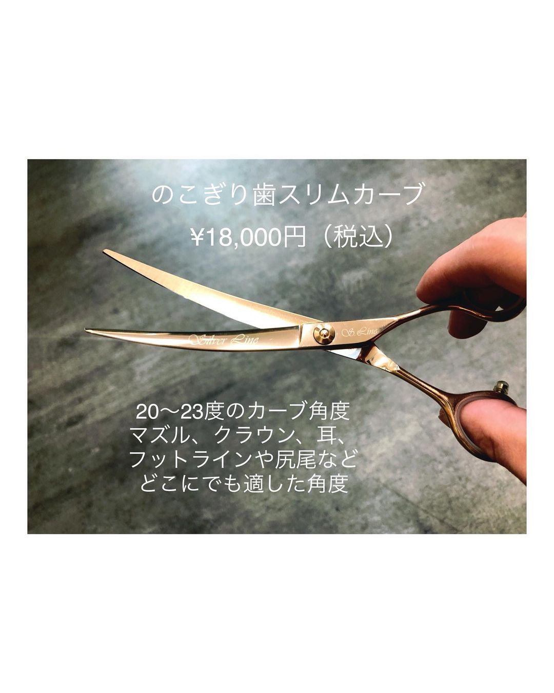 のこぎり歯スリムカーブ】ご紹介 - Silver Line Japan