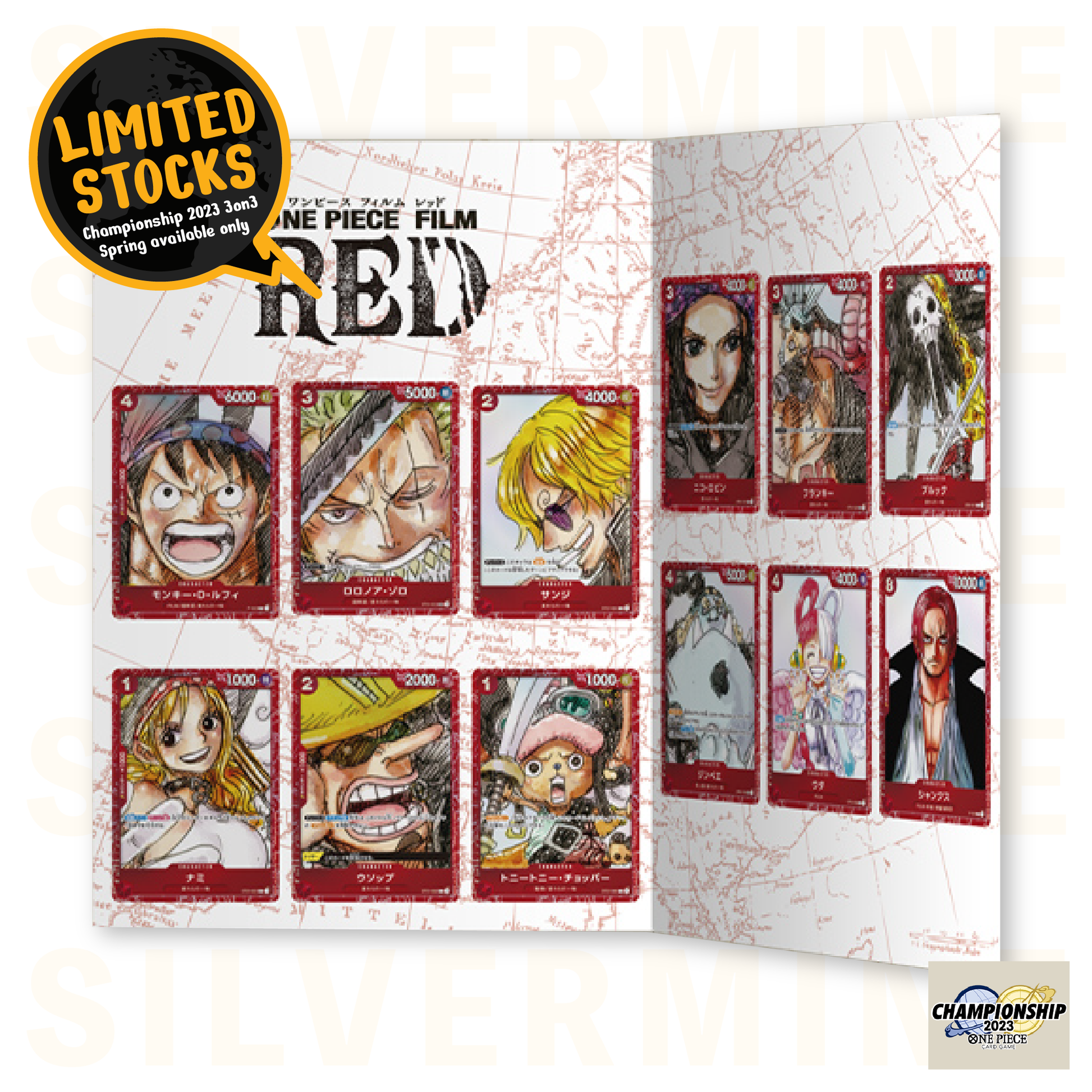 ONEPIECE filmRED 円盤 ミニイラストカード ONEPIECE filmRED 円盤