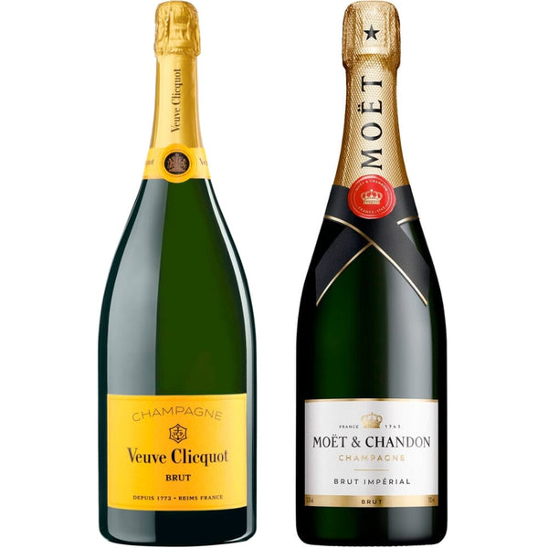 Moët & Chandon ロゼ & Veuve Clicquot ブリュット Veuve Clicquot