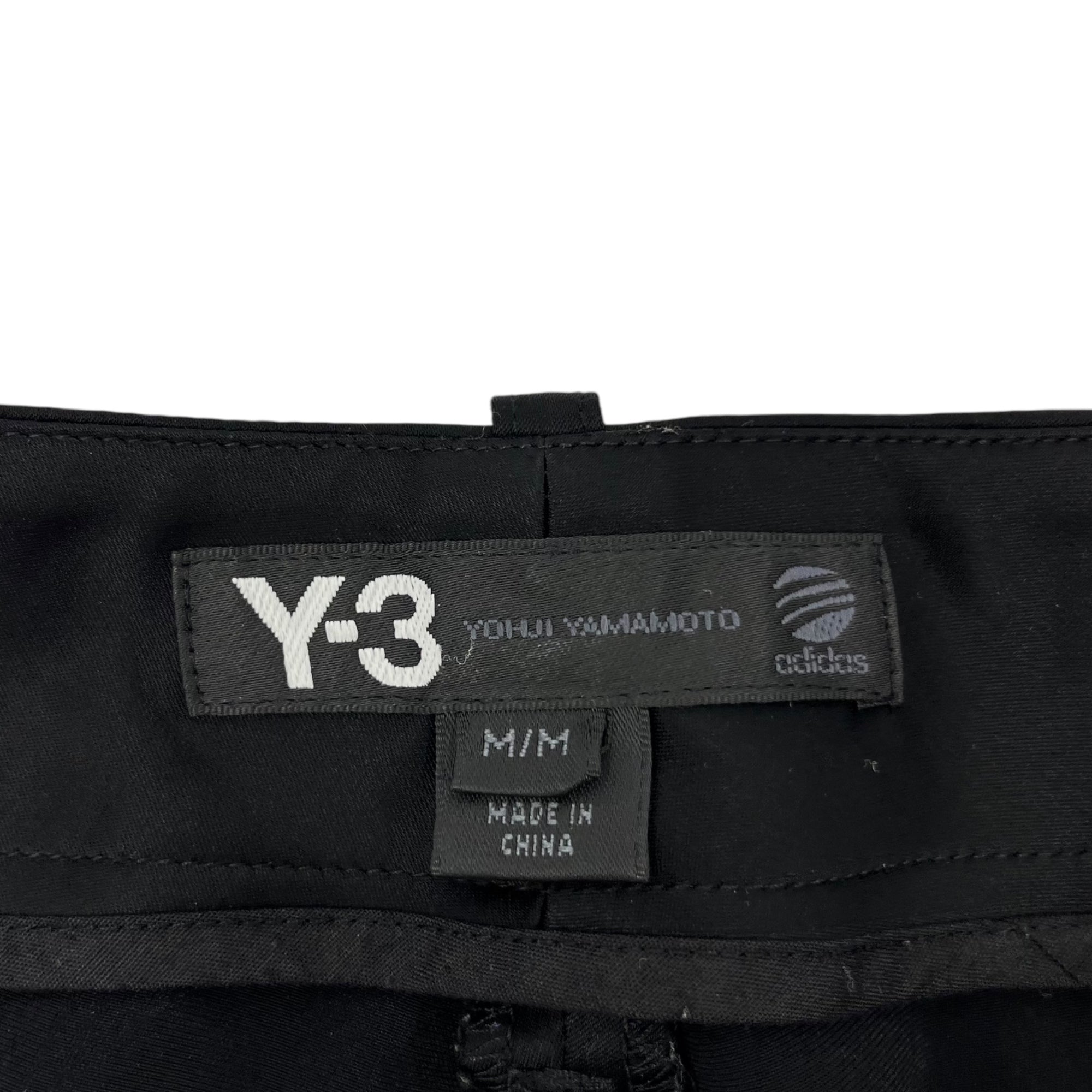 Y-3(ワイスリー) Logo embroidered sarouel pants ロゴ刺繍