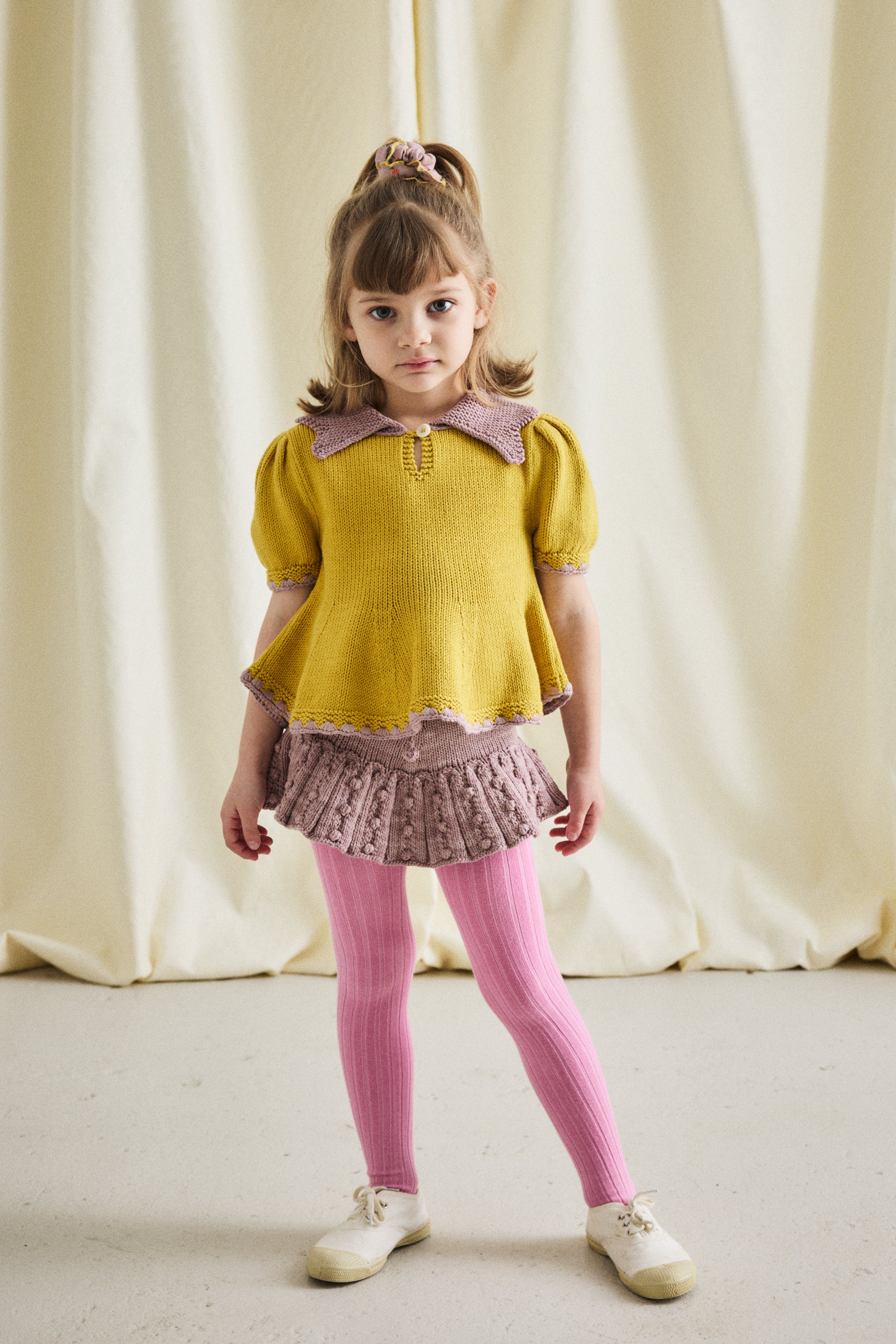 Misha&Puff RUFFLE PEDAL PUSHER PANTS 4 Y