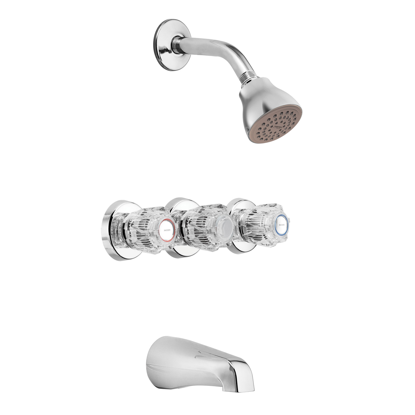 Adler Chrome volume control tub/shower – Moen