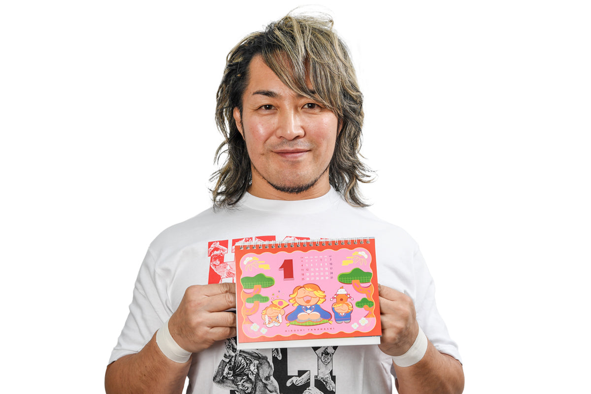 2026年 新日本プロレス カレンダー（卓上タイプ A5サイズ）