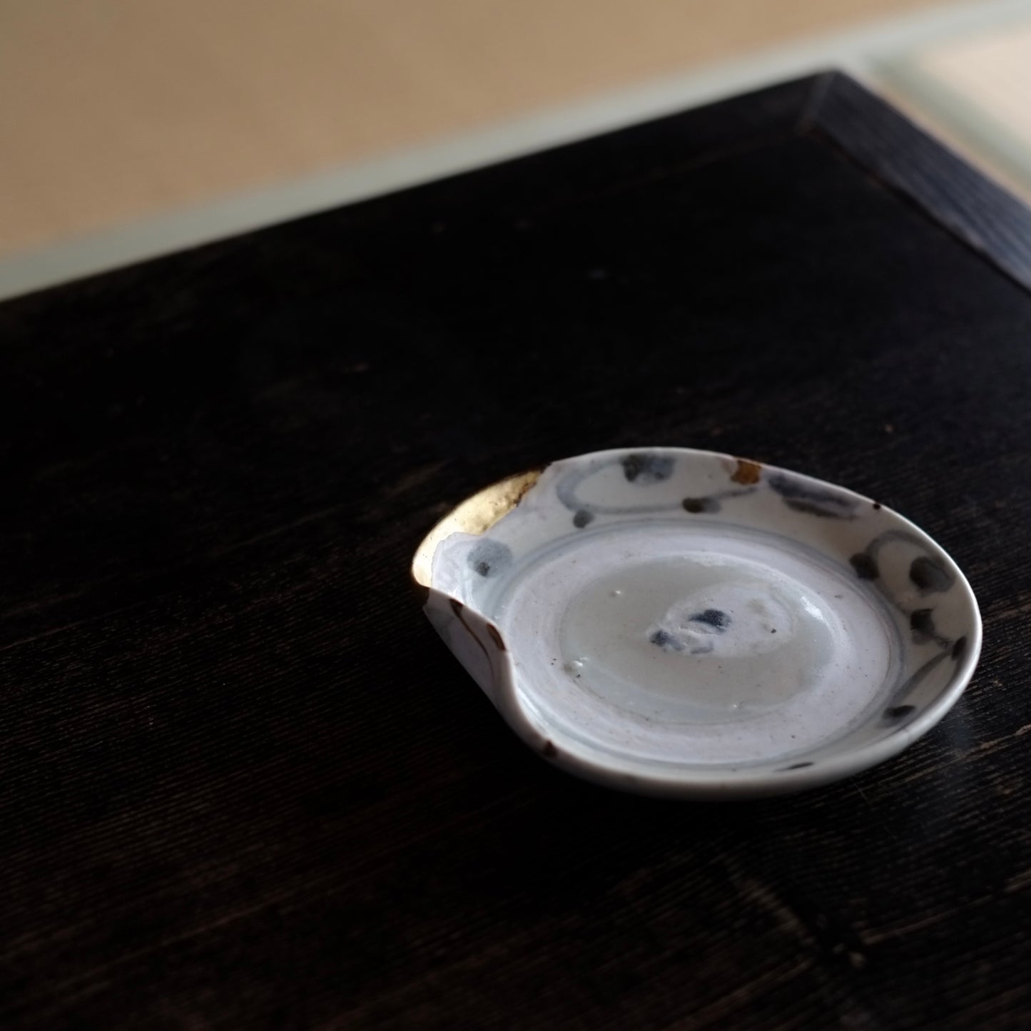 古伊万里 波佐見焼 くらわんか平皿 (江戸中-後期) – 逢季荘