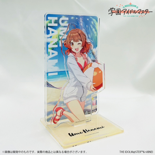 学園アイドルマスター 公式2層アクリルスタンド「キミとセミブルー」花