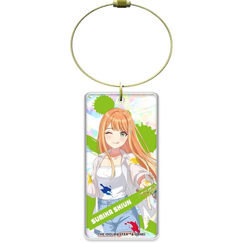 学園アイドルマスター アクリルキーホルダー ペインタースタイル 紫雲清夏