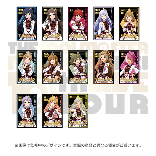アイドルマスター ミリオンライブ！ 公式トレーディングステッカー