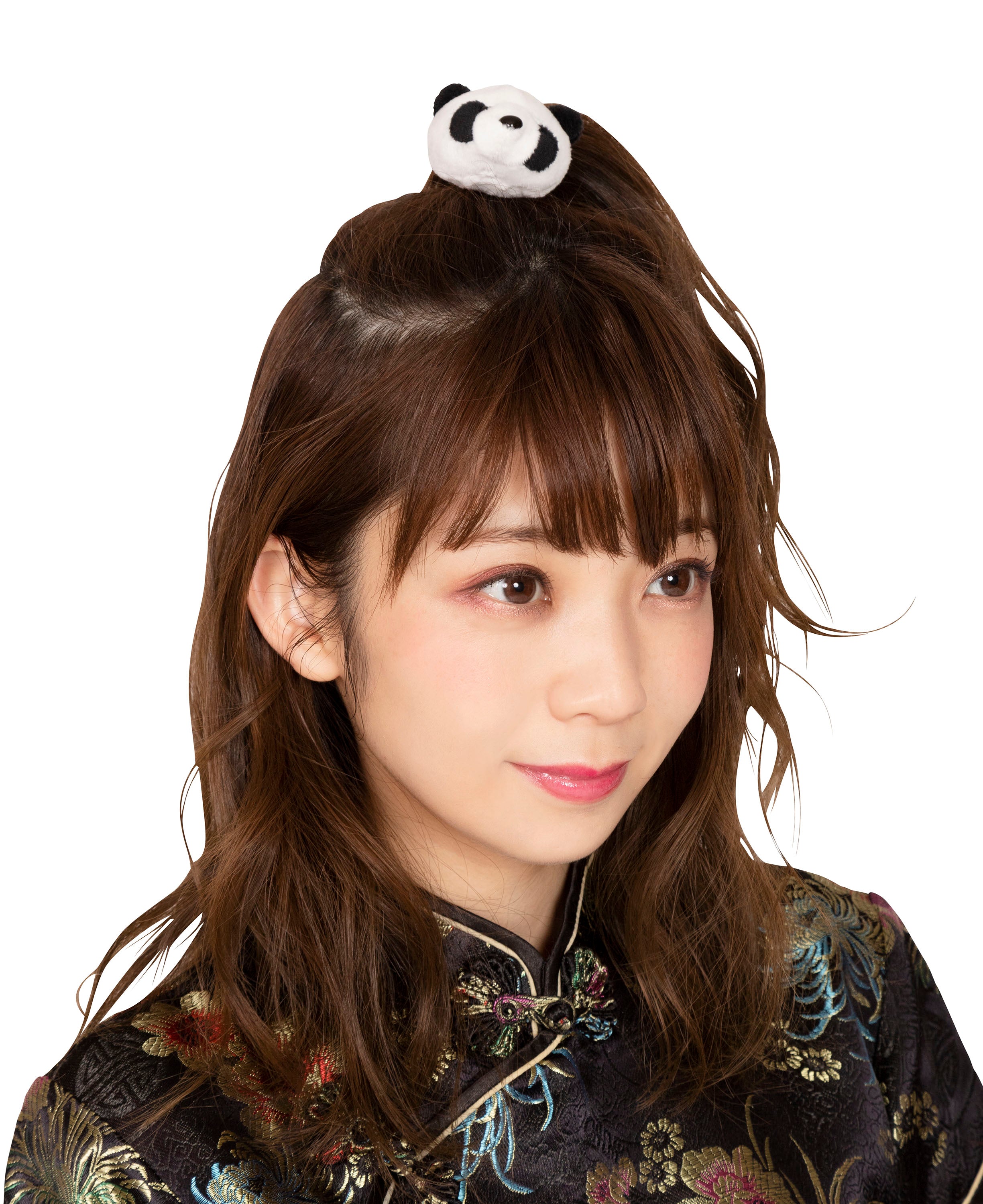 AAA グッズ え〜パンダ リボンヘアゴム 桃 AAA グッズ え〜パンダ