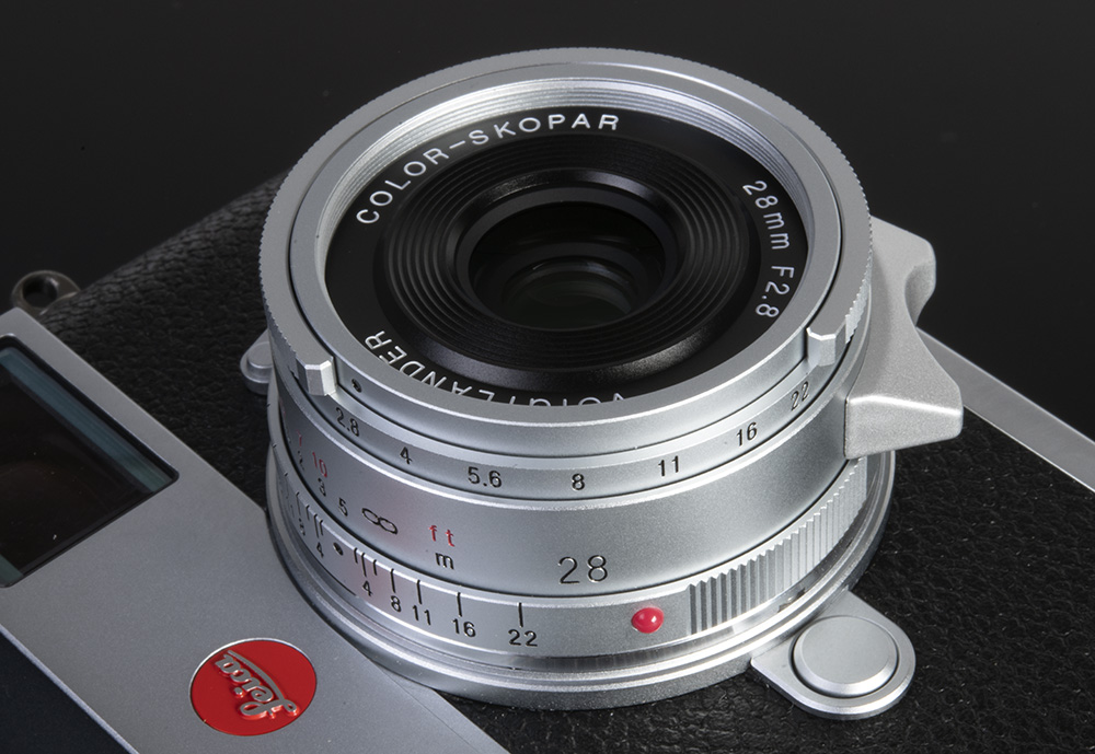Voigtlander 28mm f/2.8 Color-Skopar Aspherical VM Type II Silver