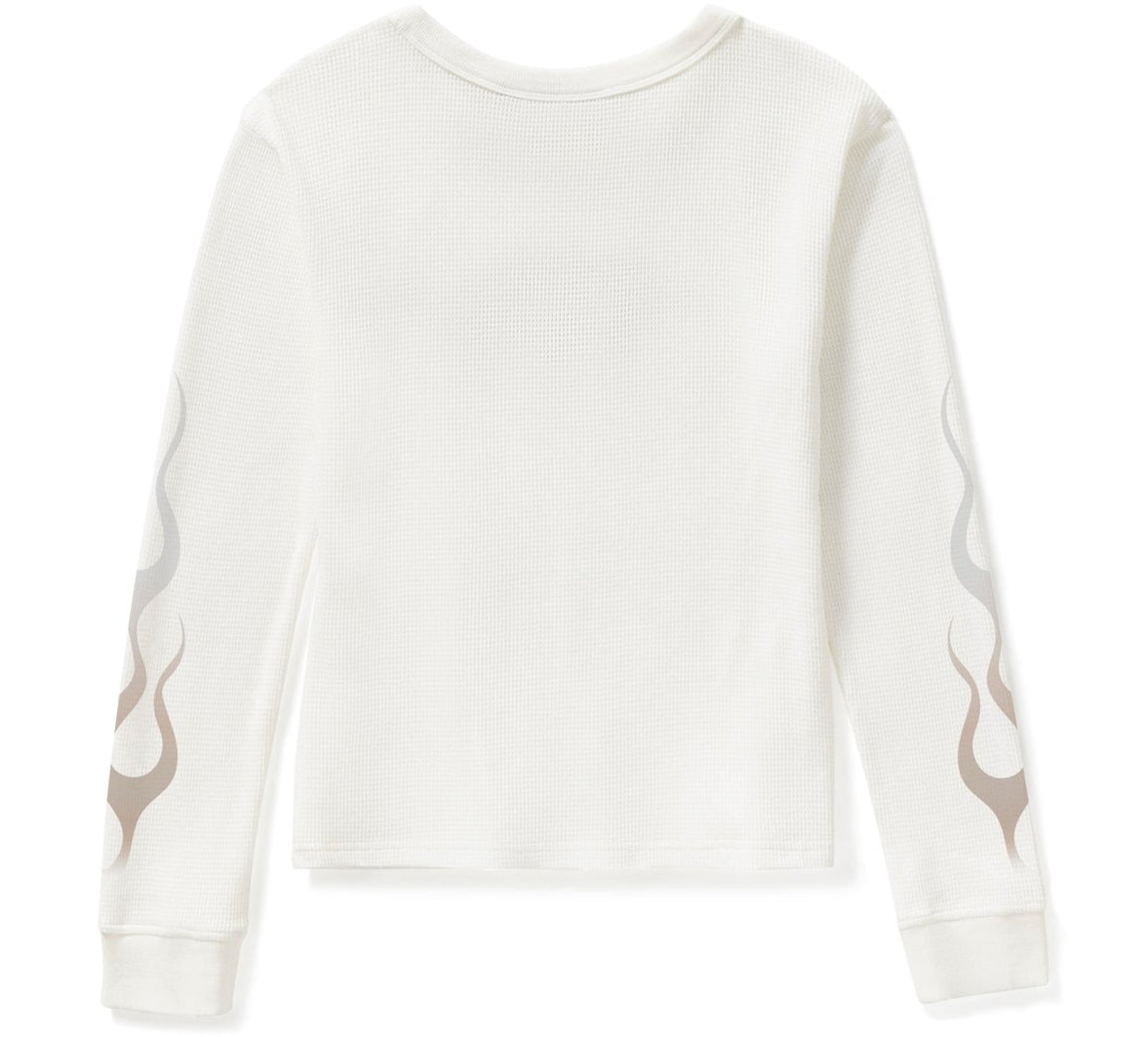 Harley-Davidson Women's Vintage Flames Thermal Long Sleeve Shirt