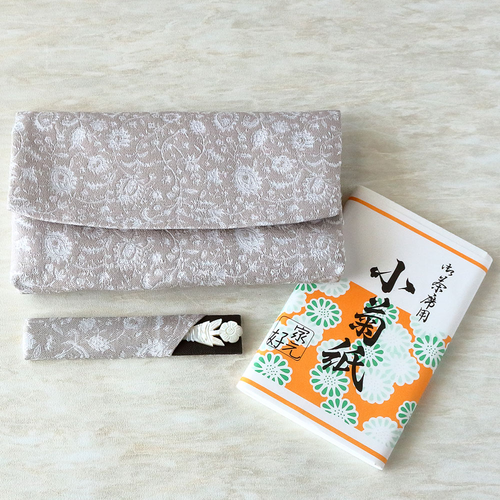 懐紙入れ4点セット グレー: インテリア・ライフスタイル | スイーツ