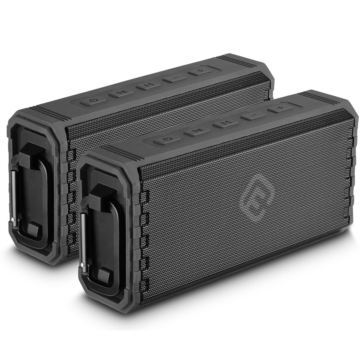 2台セット】Bluetoothスピーカー 防水 アウトドア 高音質 大音量