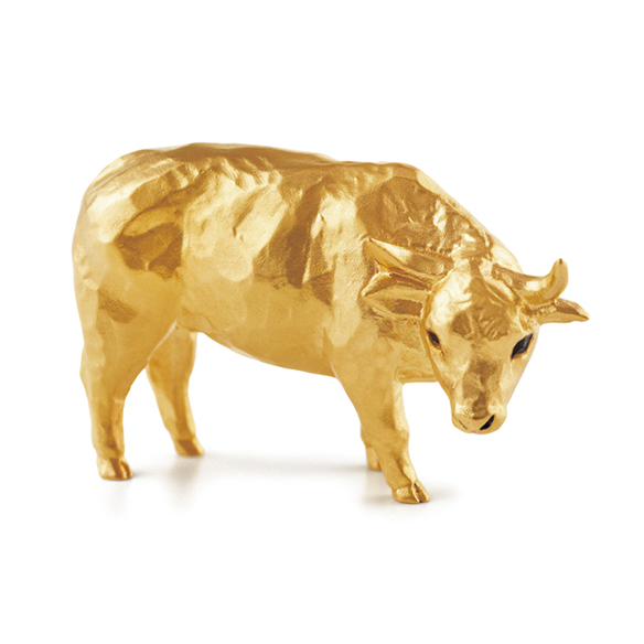 うしうしさま専用】【中古】【保証書あり】Moflin ゴールド うしうし