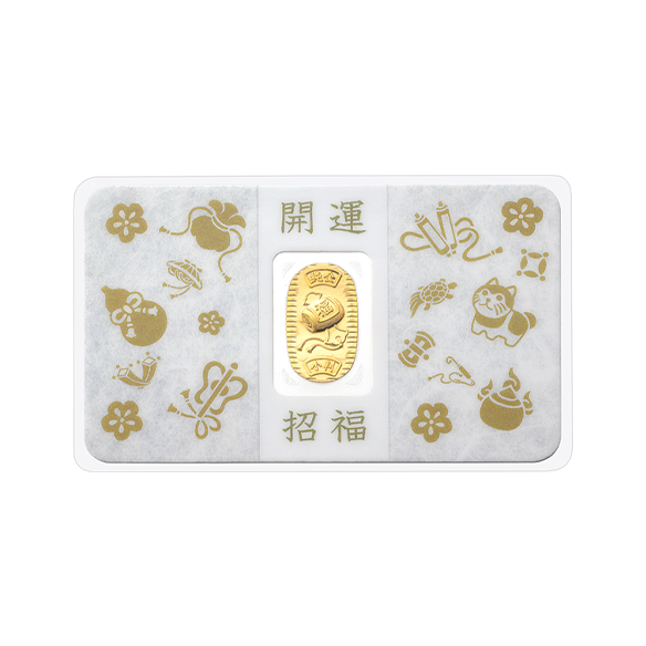 純金カレンダー/田中貴金属ジュエリー/1g/1998年/金箔カレンダー/GOLD