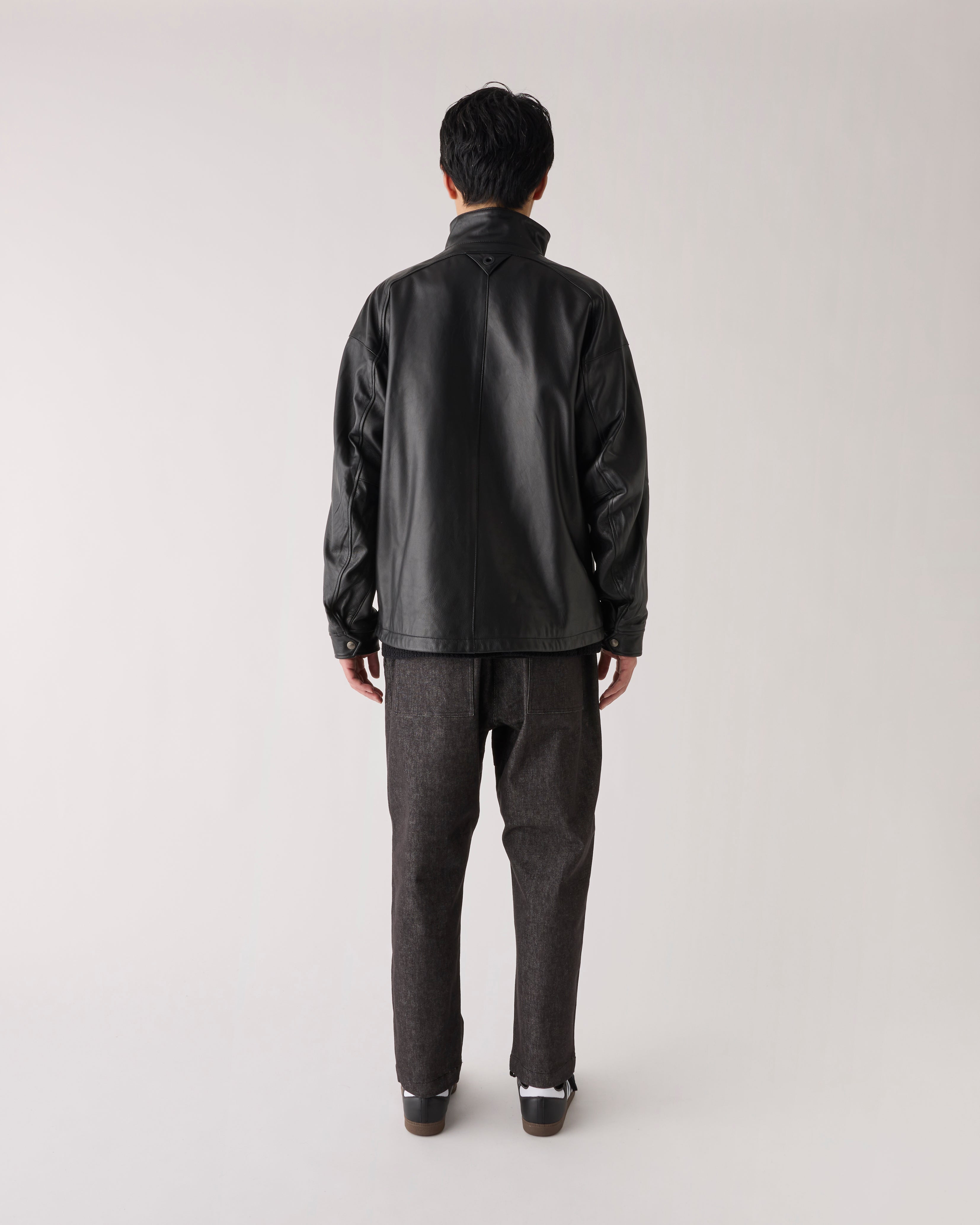 ホワイトマウンテニアリング】WM×Schott SHEEP LEATHER RIDER'S JACKET