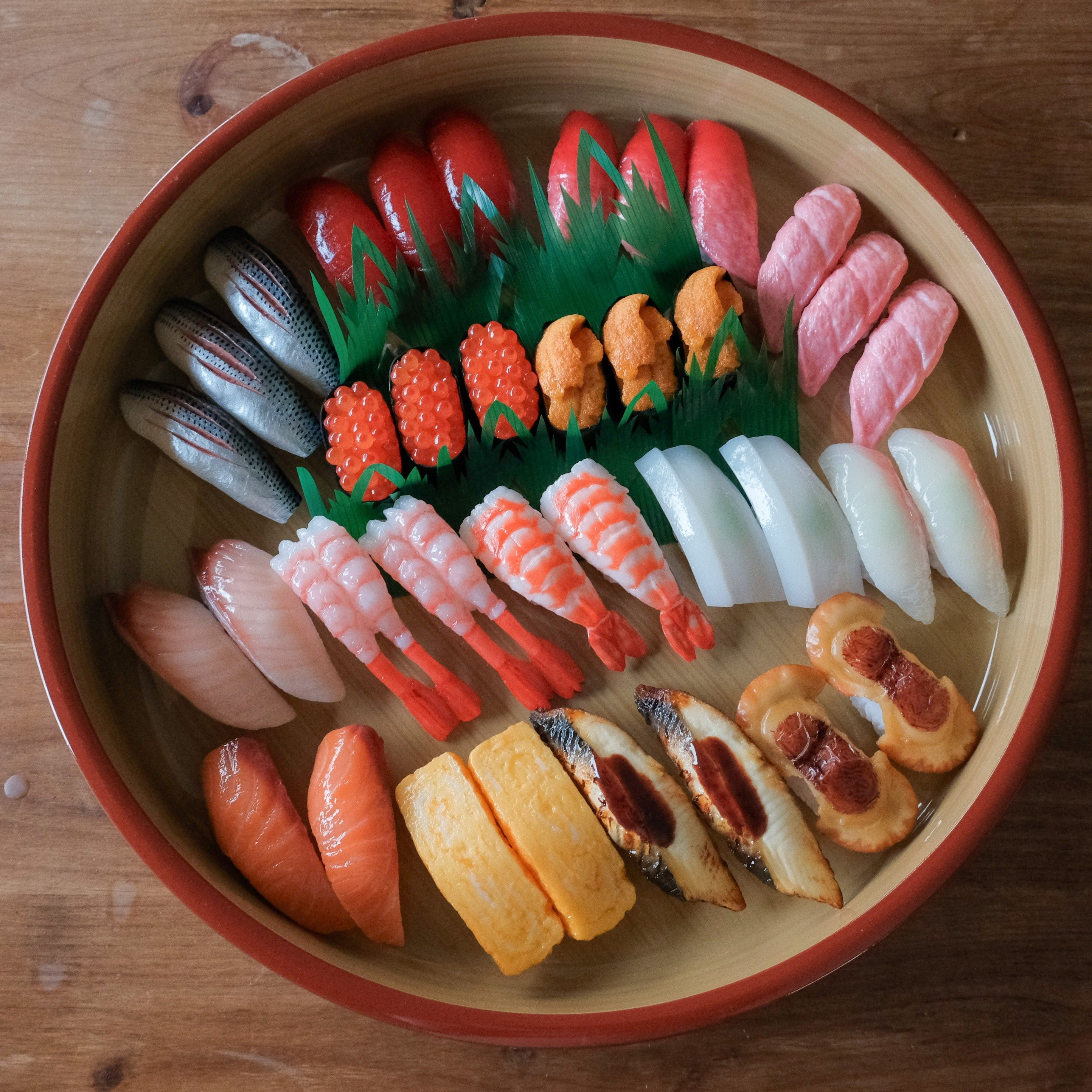 元祖食品サンプル屋「寿司(甘エビ)のマグネット」