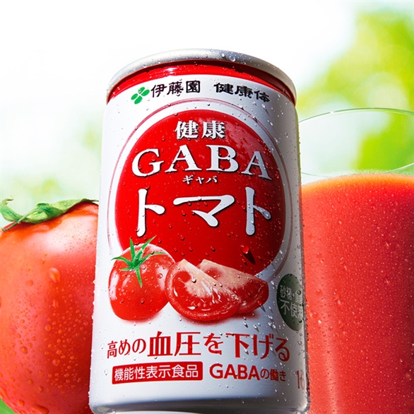 伊藤園 GABA リコピントマト 160g×30缶 4箱 健康GABAトマト（4つの機能
