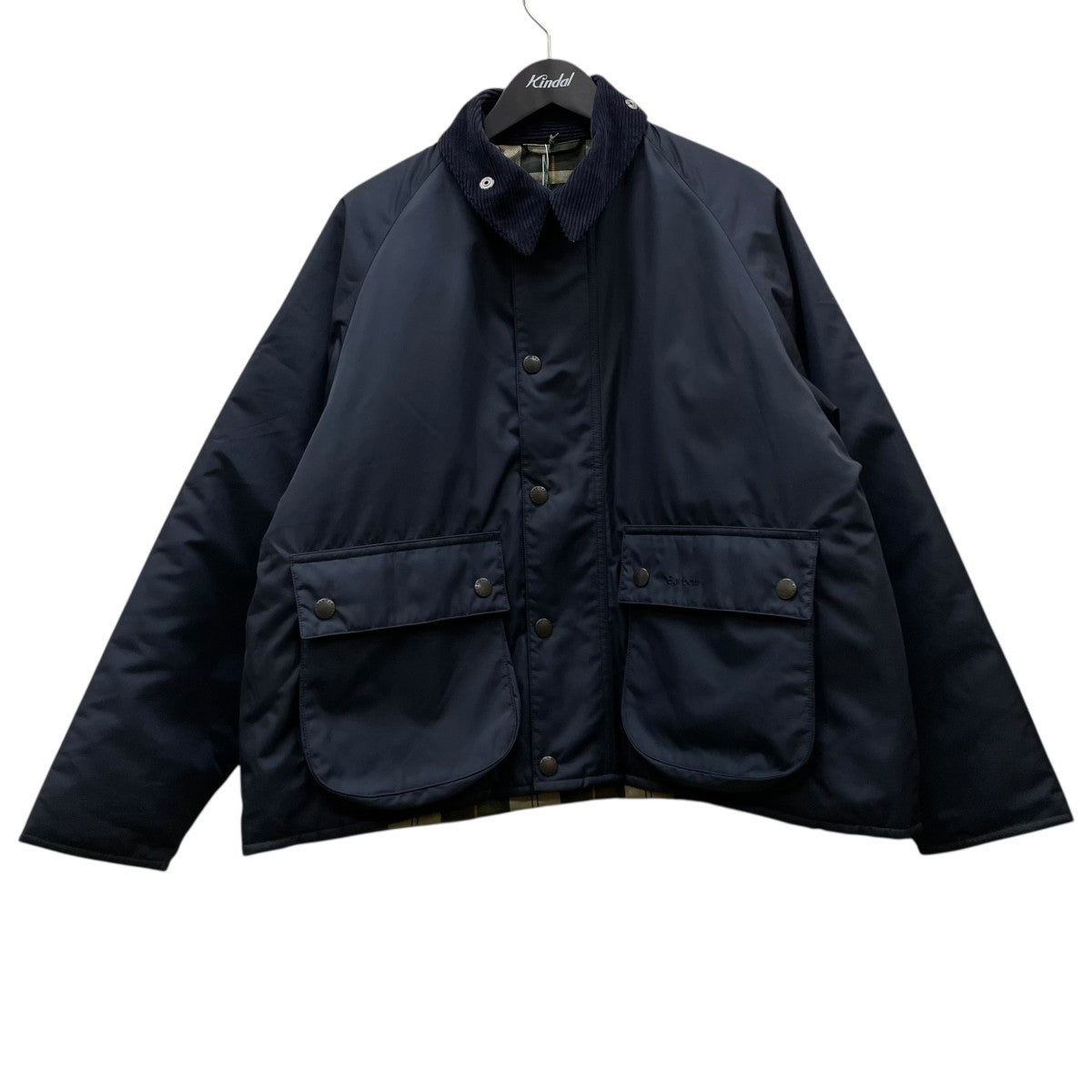 Barbour×green label relaxing トランスポートパデットビデイル