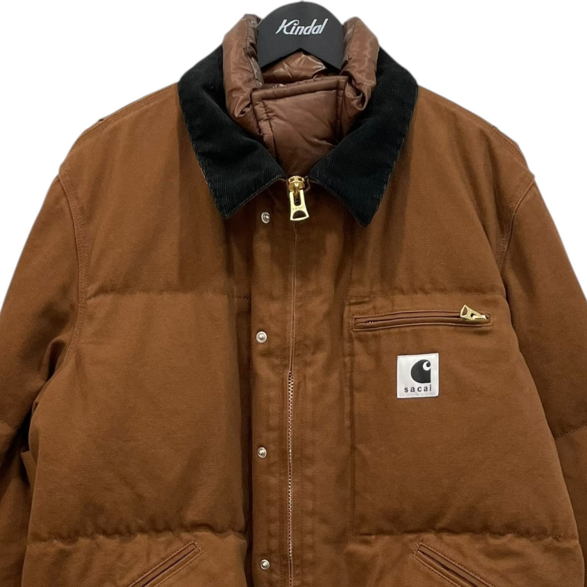 sacai(サカイ) 2025AW sacai Carhartt WIP Washed Duck Puffer ダウン