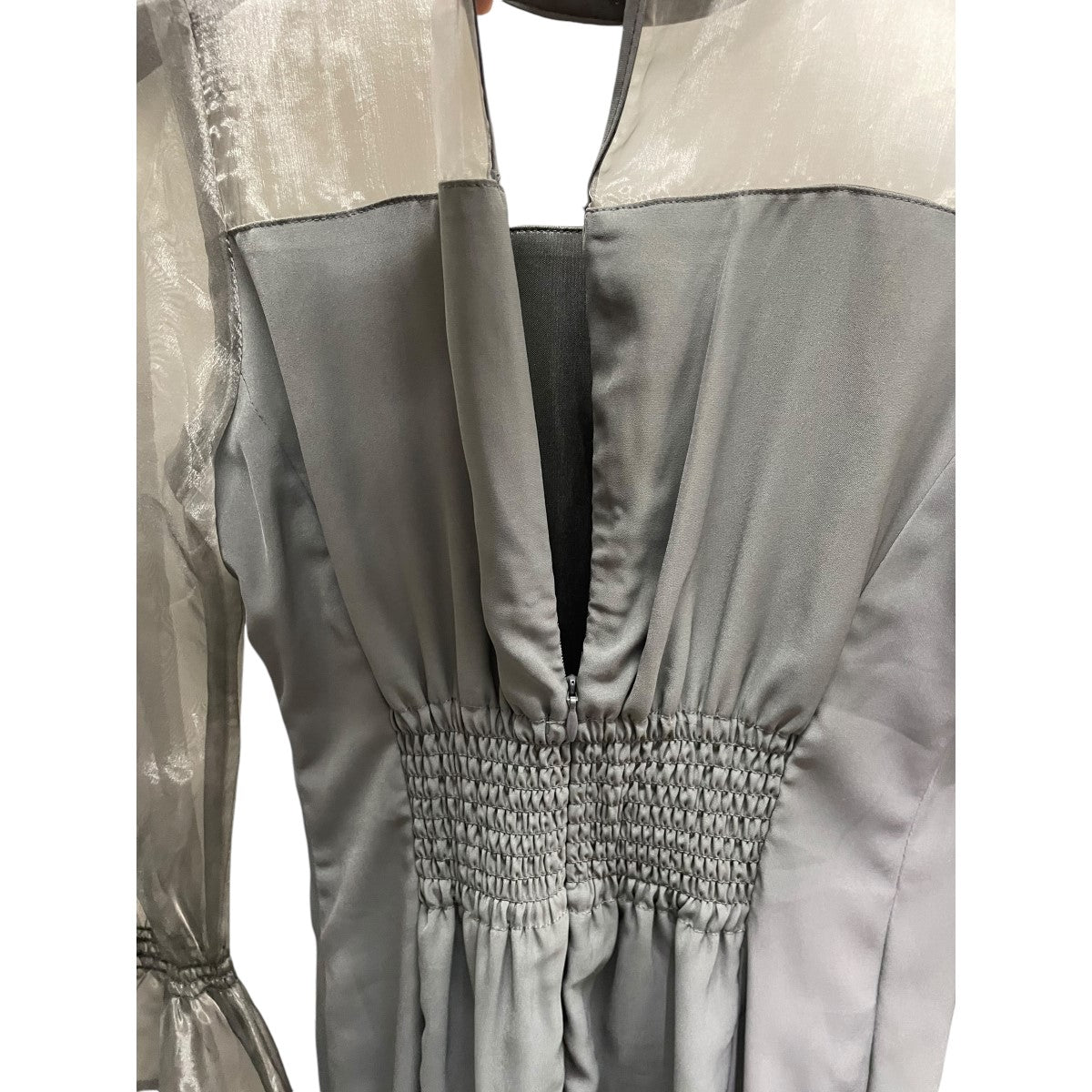 nairo(ナイロ) スタンドカラーマーメイドドレスワンピースMOP2209203