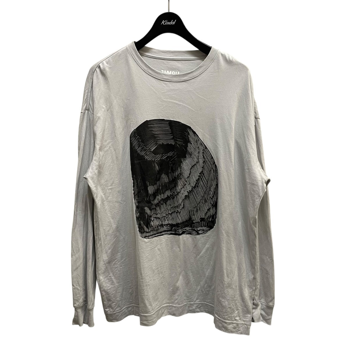 オムプリッセイッセイミヤケ RB Tシャツ グレー