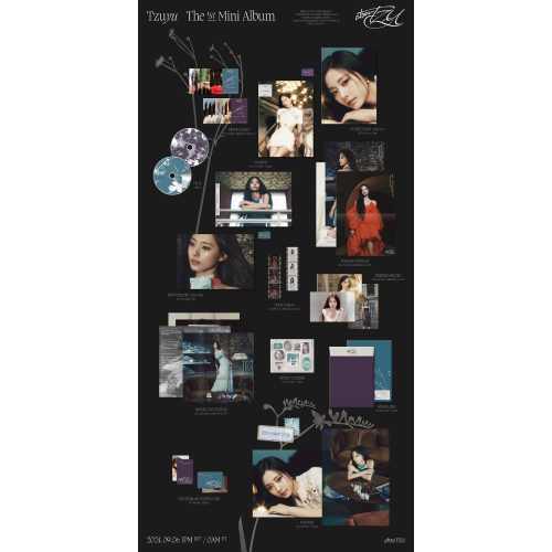 ツウィ(TWICE) - abouTZU [1st Mini Album/2種のうち1種ランダム発送