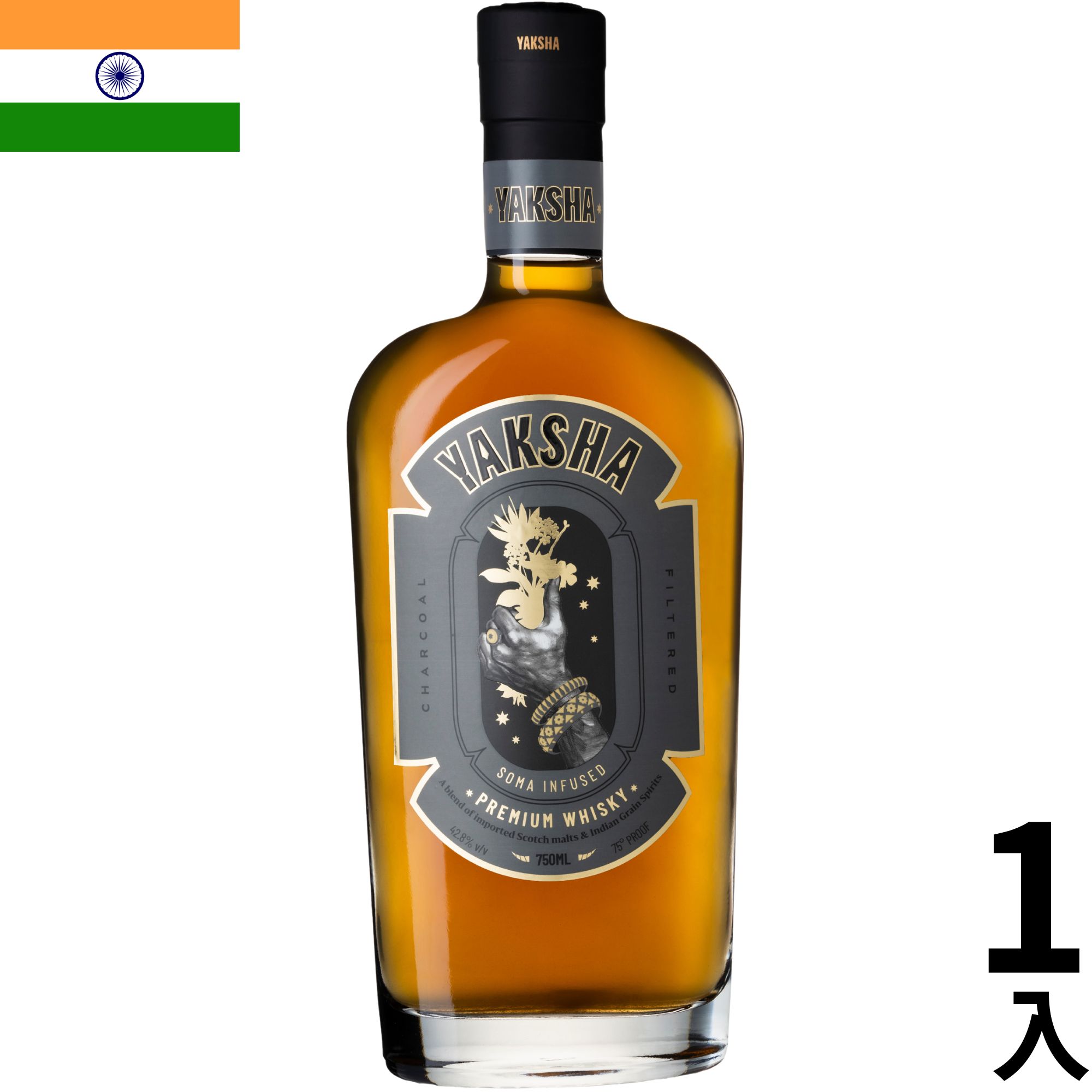 楽天市場】インド ウイスキー ヤクシャ (750mlx12本入)スピリッツ