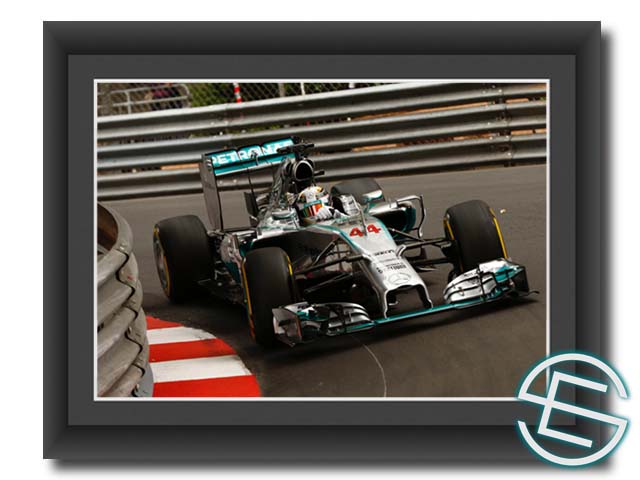 直筆サイン入り写真 ルイス・ハミルトン メルセデスAMG F1 SA鑑定済