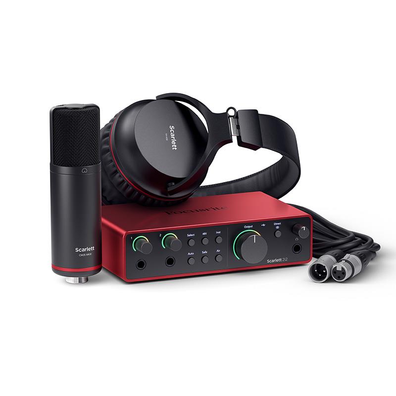 楽天市場】Focusrite Scarlett 2i2 StudioPack gen4 フォーカスライト
