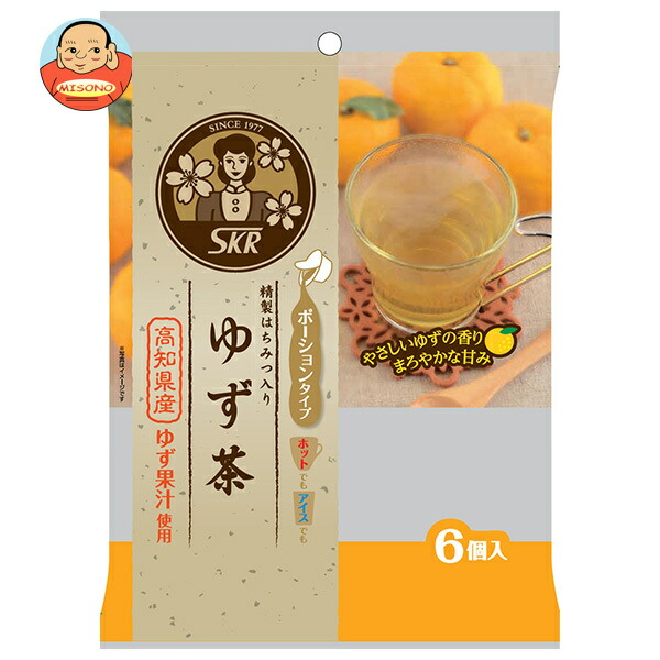 楽天市場】サクラ食品工業 ゆず茶 ポーションタイプ (23g×6個)×12袋入