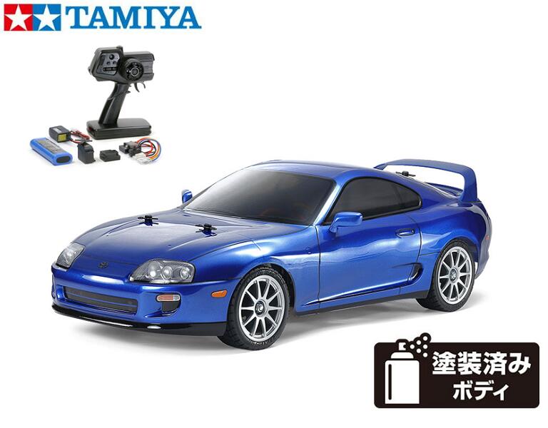 タミヤ TT-01 80スープラボディ ドリラジ 動作OK タミヤ（TAMIYA