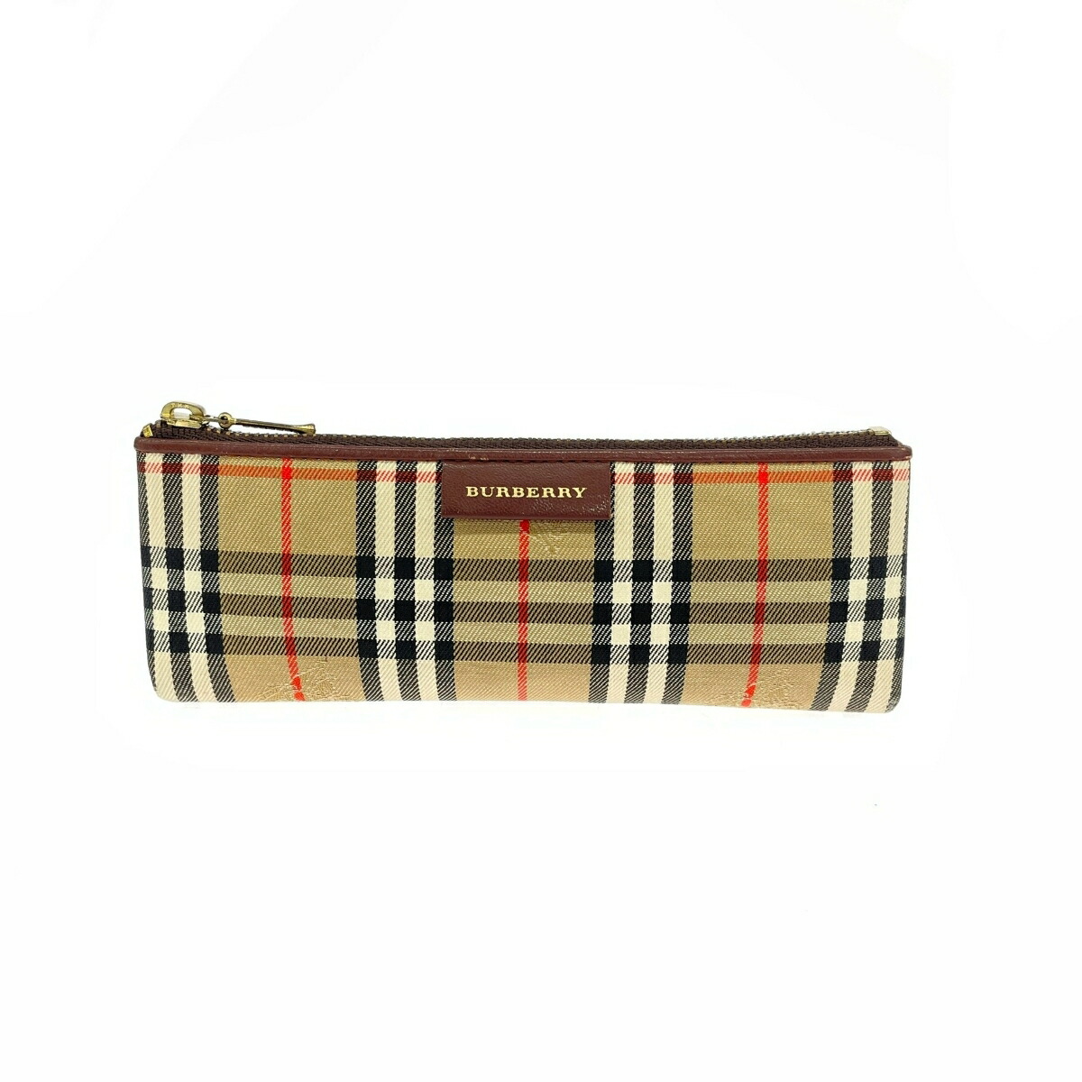楽天市場】【本物保証】 箱付 超美品 バーバリー BURBERRY チェック柄