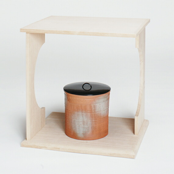 楽天市場】【茶器/茶道具 お棚】 小四方棚 即中斎好写し 中村宗悦作