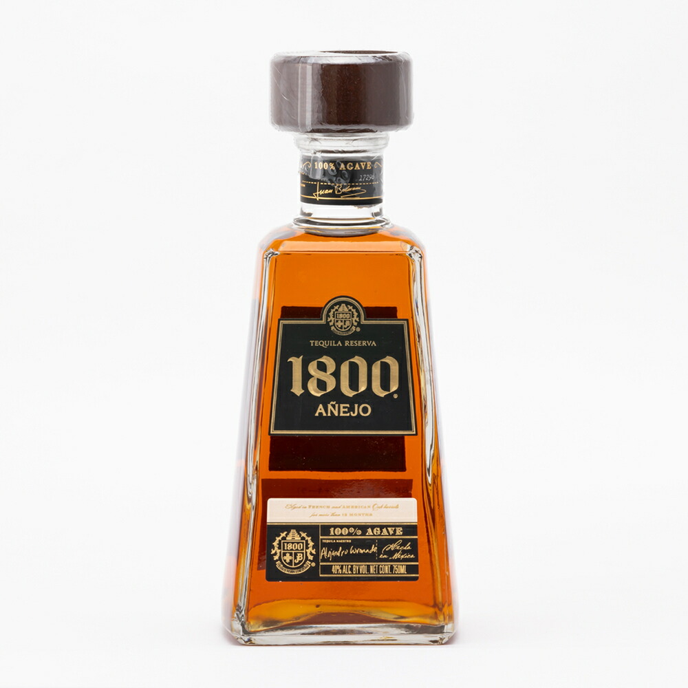 楽天市場】クエルボ 1800 アネホ テキーラ 40度 750ml CUERVO 1800