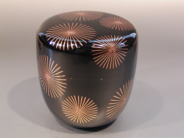 楽天市場】茶道具 大棗黒柿 御所車蒔絵中村宗悦作 : 佐藤大観堂