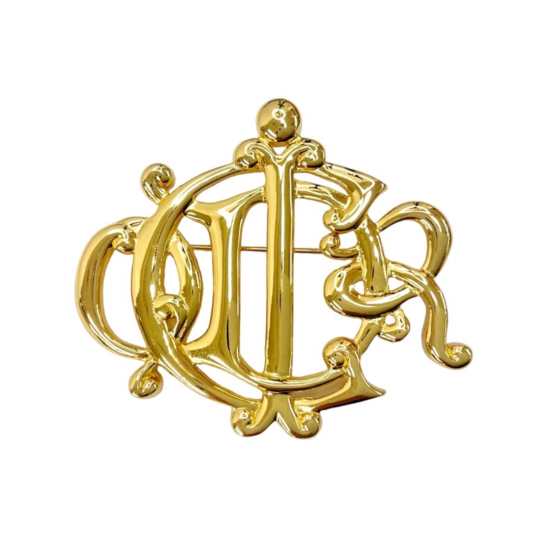 希少デザイン 美品 クリスチャンディオール ストロベリー ブローチ