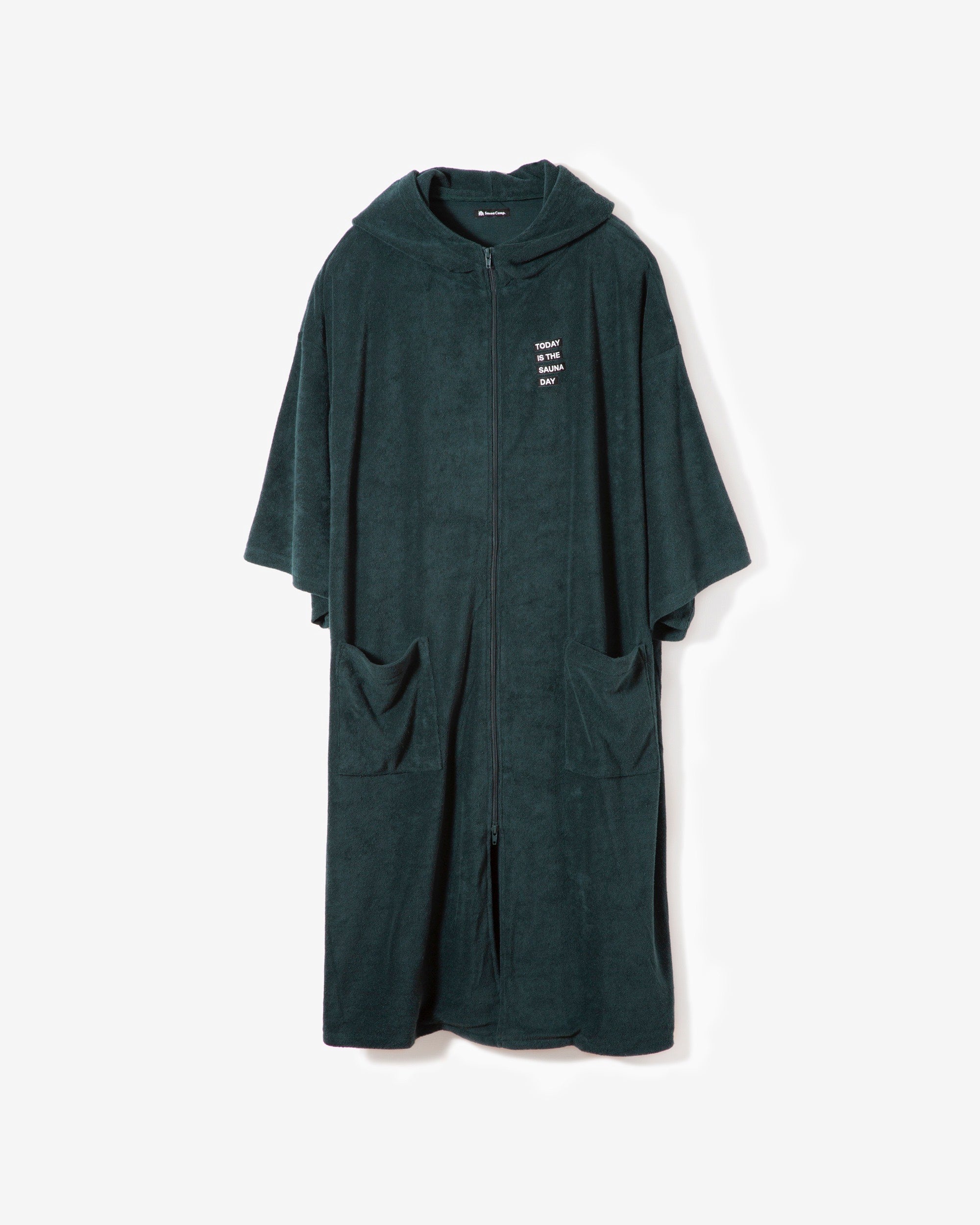 TITSD サウナポンチョ（Deep Green） | 3層式テントサウナMORZH