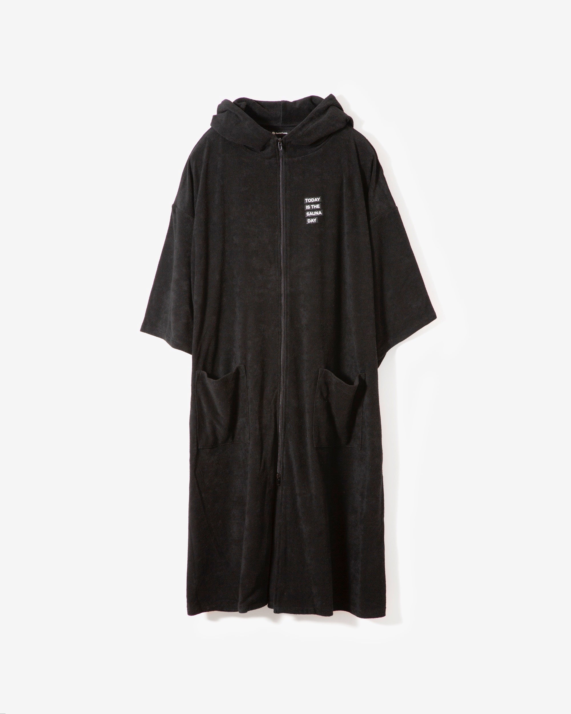 TITSD サウナポンチョ（Black） | 3層式テントサウナMORZH（モルジュ