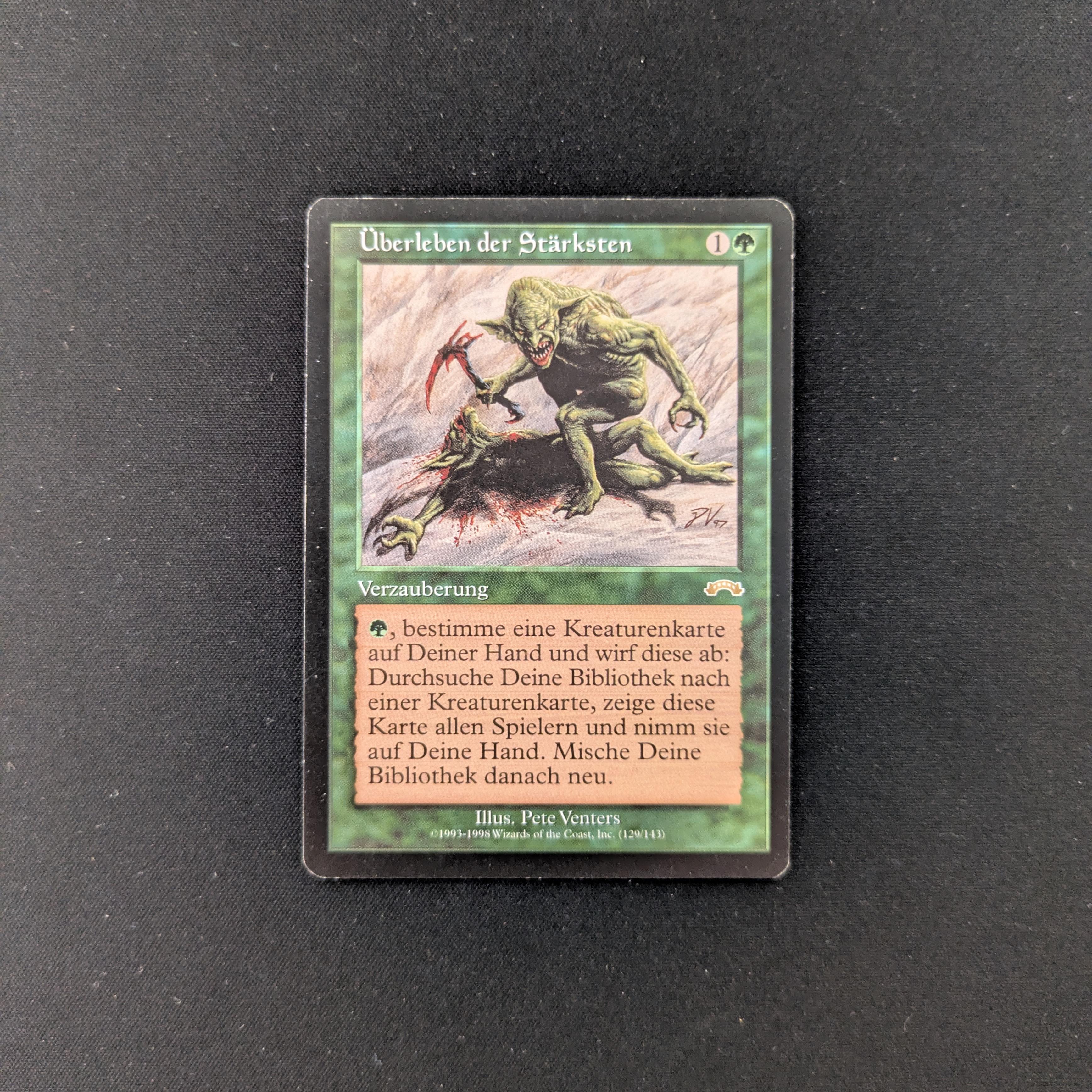 MTG 適者生存 Survival of the Fittest エクソダス Survival of the