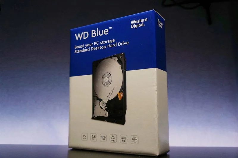 Western Digital WD80EAZZ 8TB 内蔵型HDD 8TB WD Blue PC Desktop Hard