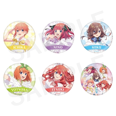 五等分の花嫁∽ トレーディング缶バッジ2(ブラインド6種) | 五等分の