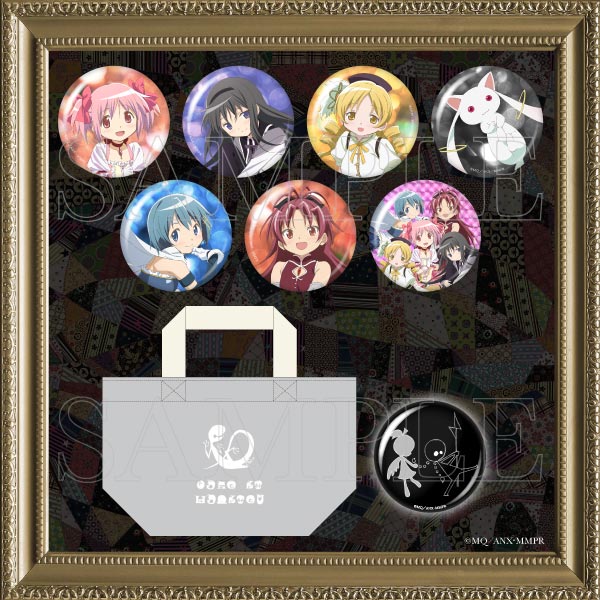 earth music&ecology コラボ 缶バッジ 魔法少女まどか☆マギカ earth