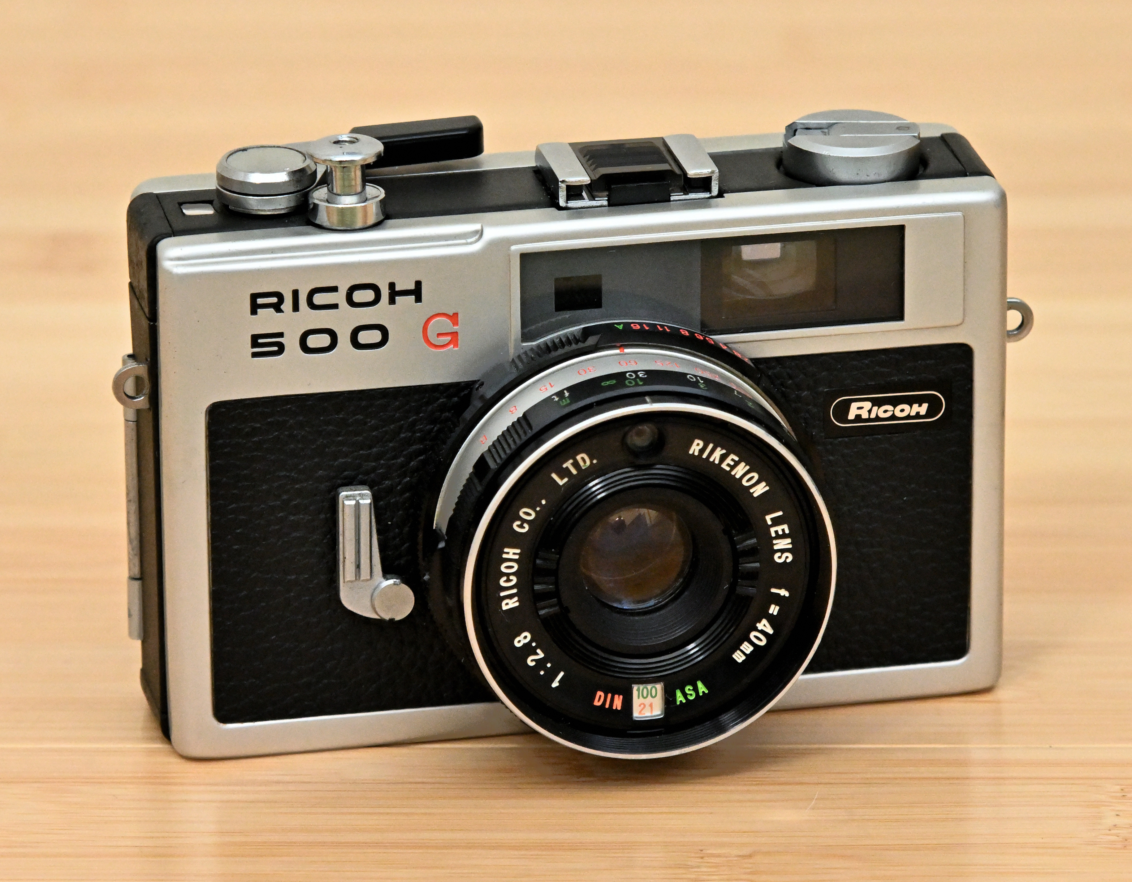 RICOH 500 G フィルムカメラ セット RICOH 500 G フィルムカメラ
