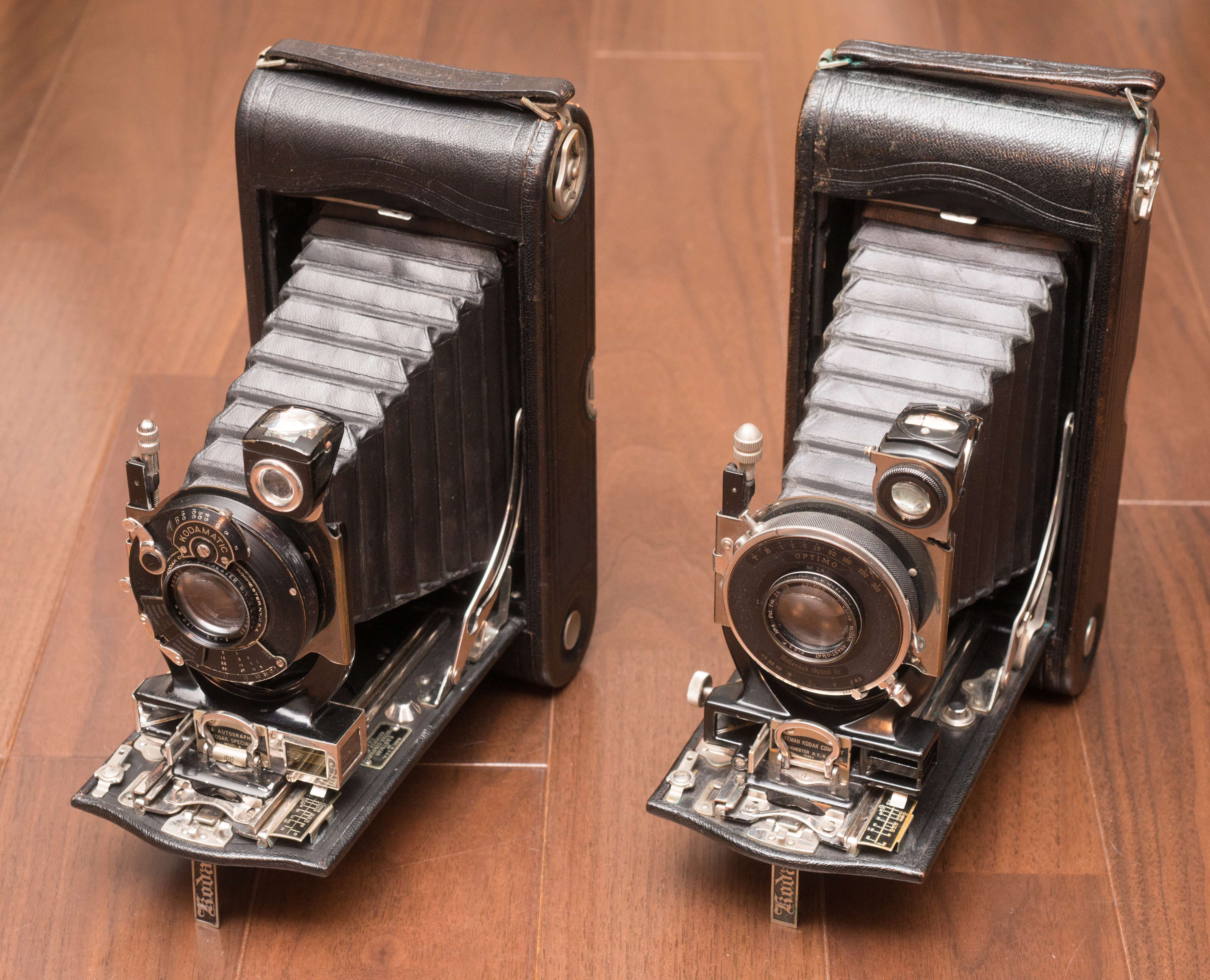 ジャンク品】 コダックAG（ナーゲル）製 蛇腹カメラ＊ドイツ製