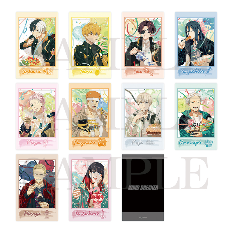 2025年7月11日(金)より『WIND BREAKER』Birthday lllustration Goodsの