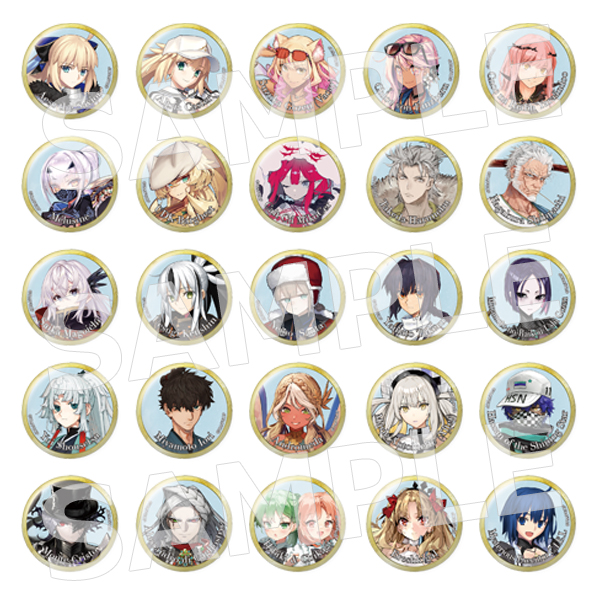 FGO サテライト アルジュナ 缶バッジ FGO サテライト アルジュナ 缶